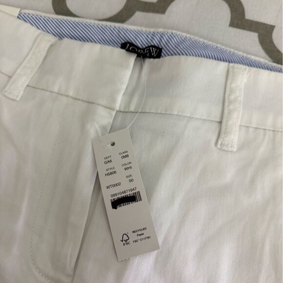J.Crew 4" stretch chino short New size 00 - Picture 3 of 10